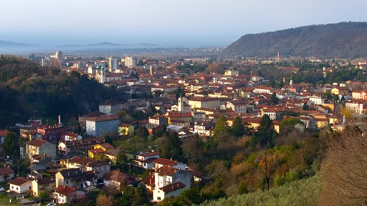Nova Gorica et Gorizia : Vue Imprenable depuis le Monastère Franciscain de Kostanjevica