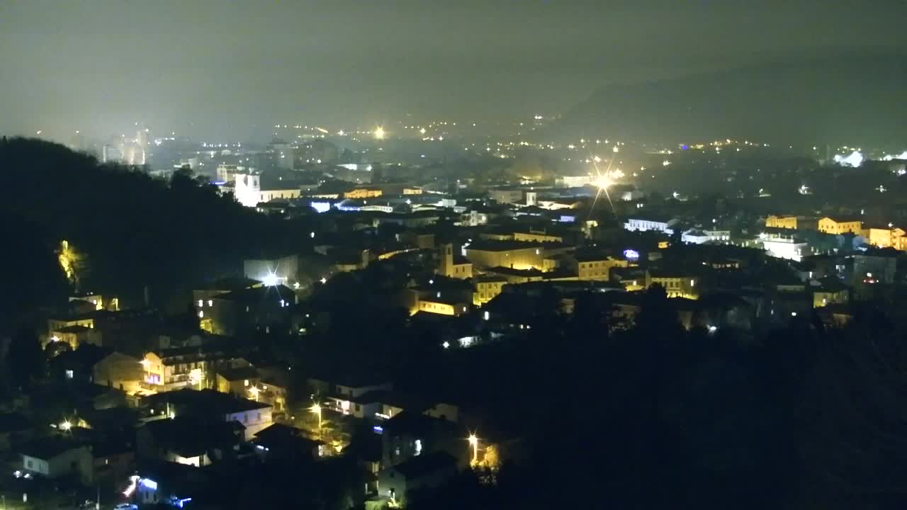 Nova Gorica in Gorica: Čudovit Razgled iz Frančiškanskega Samostana Kostanjevica