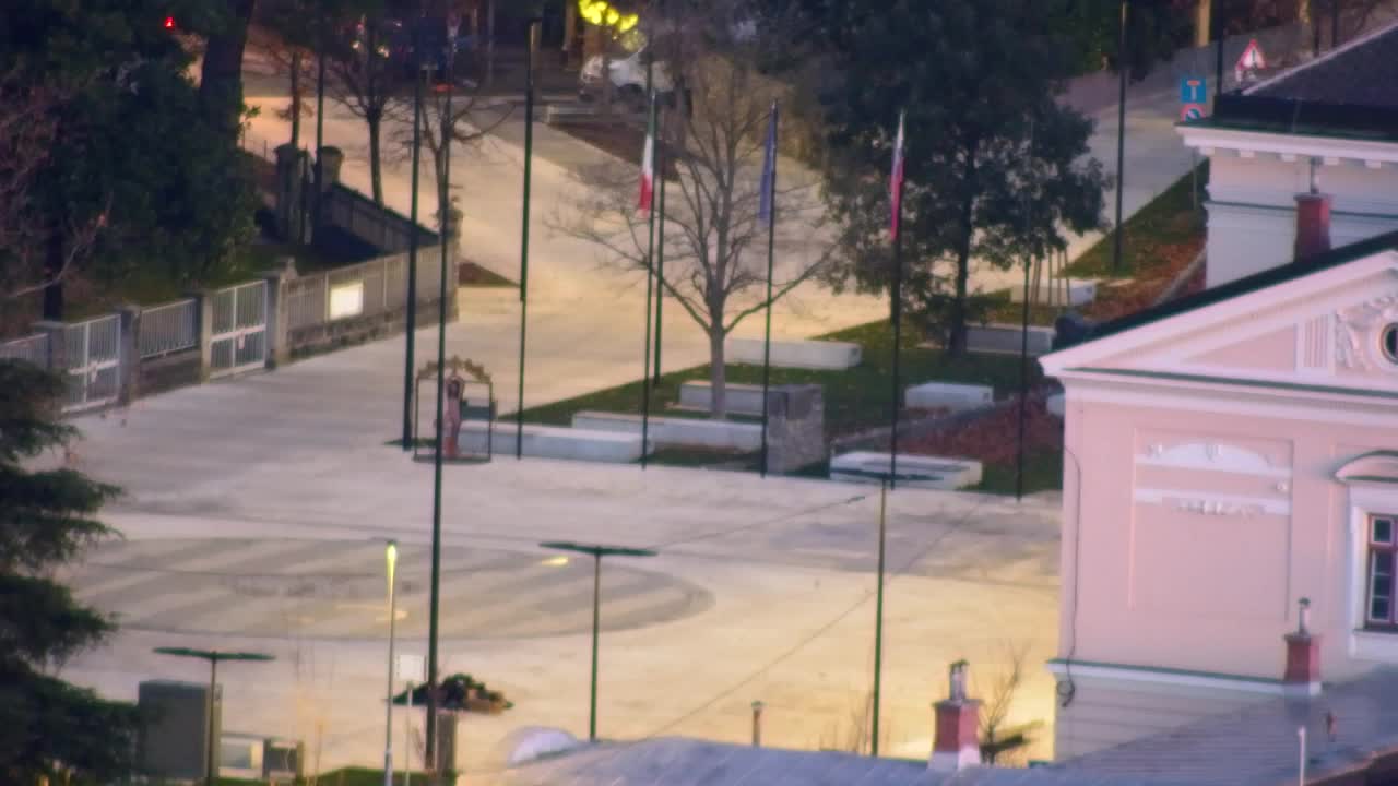 Nova Gorica in Gorica: Čudovit Razgled iz Frančiškanskega Samostana Kostanjevica