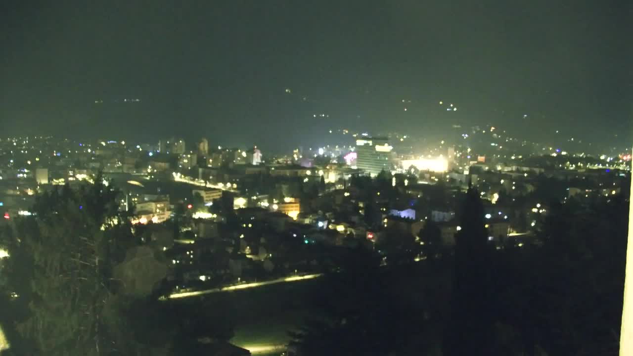 Nova Gorica i Gorica: Prekrasan Pogled iz Franjevačkog Samostana Kostanjevica