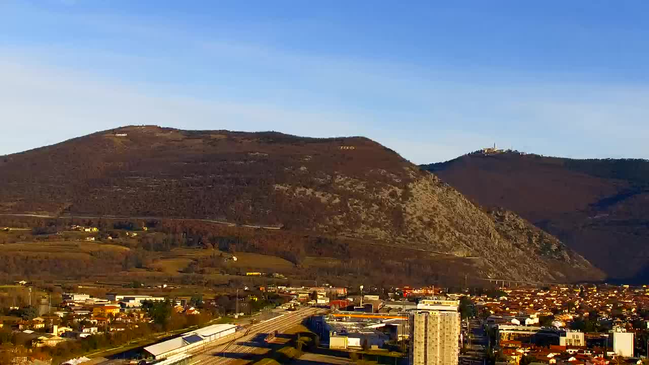 Nova Gorica et Gorizia : Vue Imprenable depuis le Monastère Franciscain de Kostanjevica