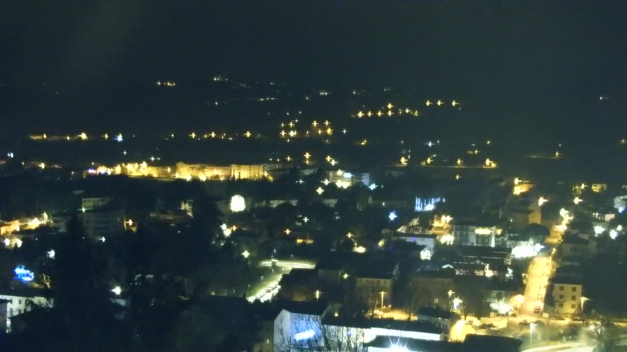 Nova Gorica i Gorica: Prekrasan Pogled iz Franjevačkog Samostana Kostanjevica