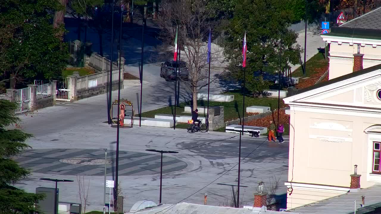 Nova Gorica i Gorica: Prekrasan Pogled iz Franjevačkog Samostana Kostanjevica