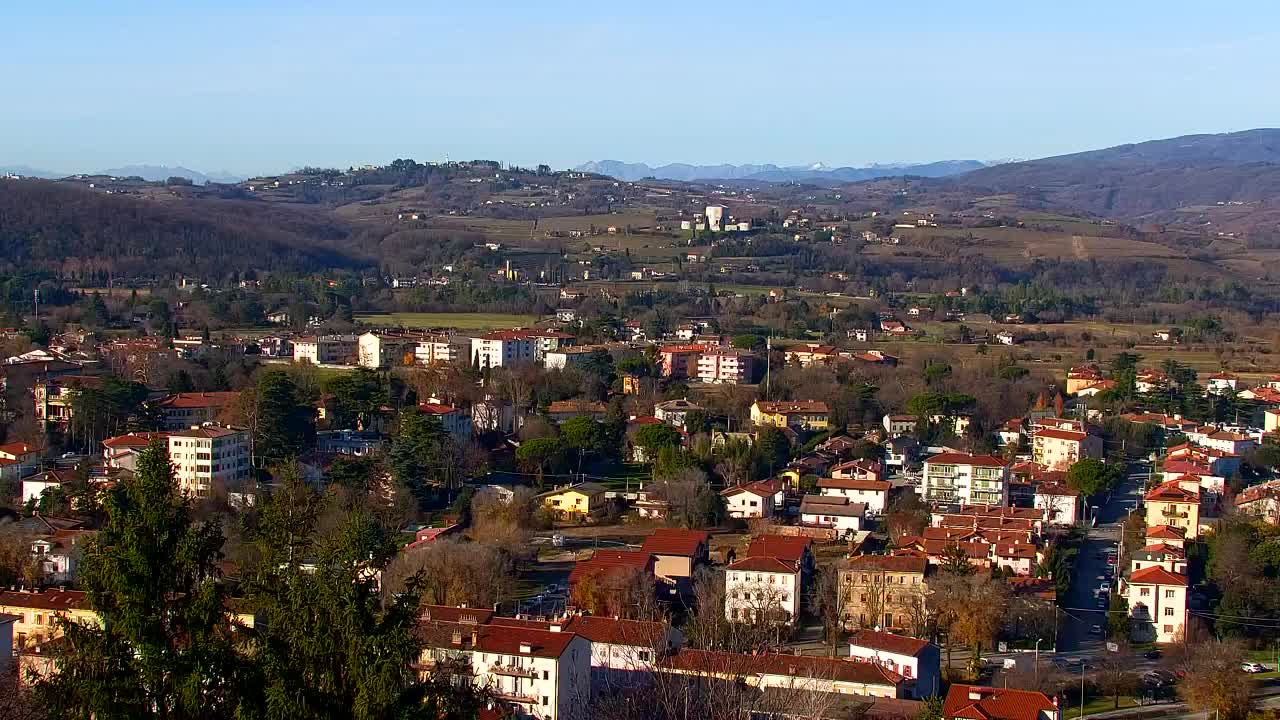 Nova Gorica et Gorizia : Vue Imprenable depuis le Monastère Franciscain de Kostanjevica