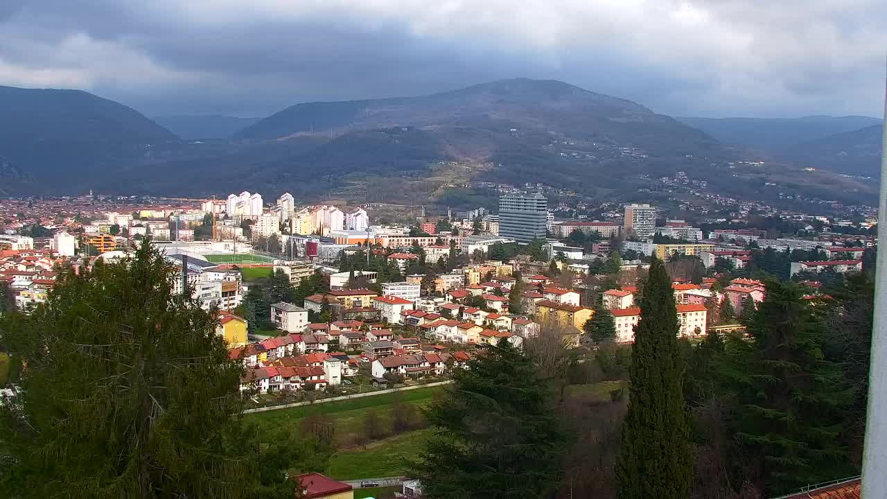 Nova Gorica in Gorica: Čudovit Razgled iz Frančiškanskega Samostana Kostanjevica