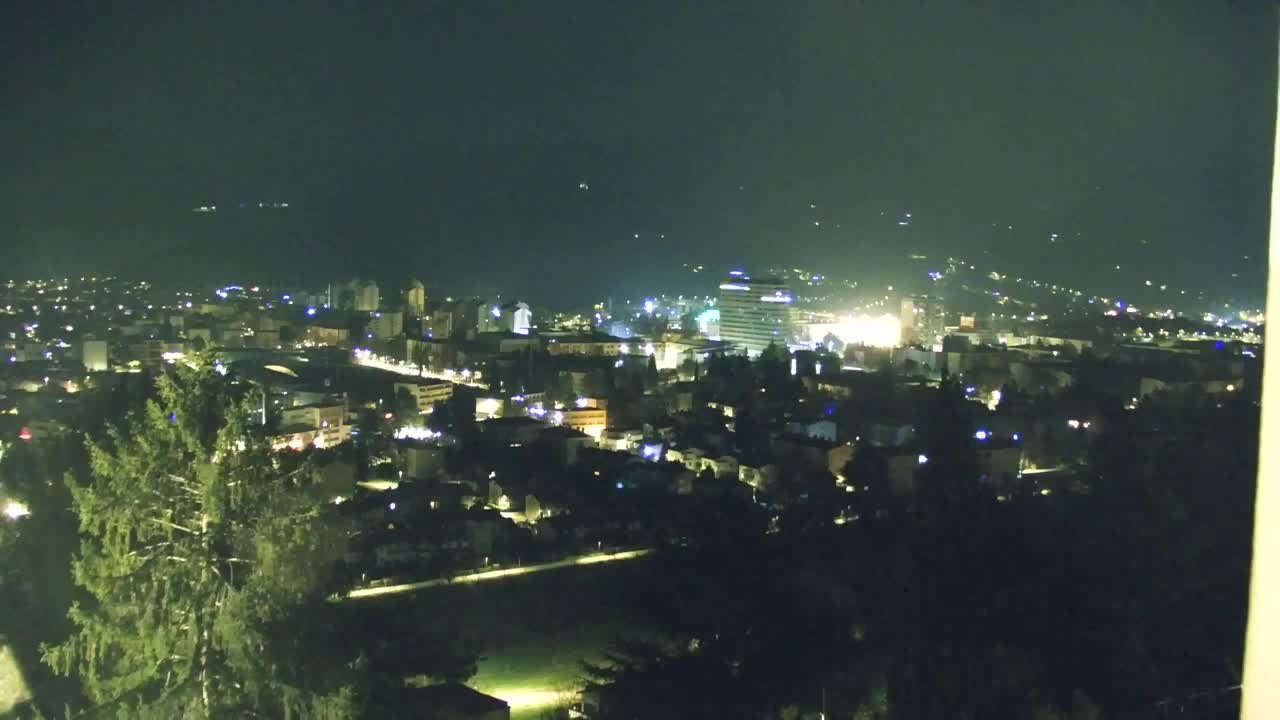 Nova Gorica in Gorica: Čudovit Razgled iz Frančiškanskega Samostana Kostanjevica