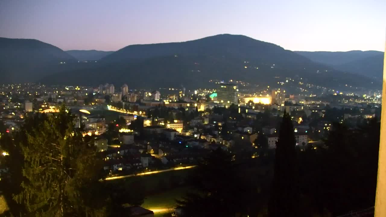 Nova Gorica y Gorizia: Impresionantes Vistas desde el Monasterio Franciscano de Kostanjevica