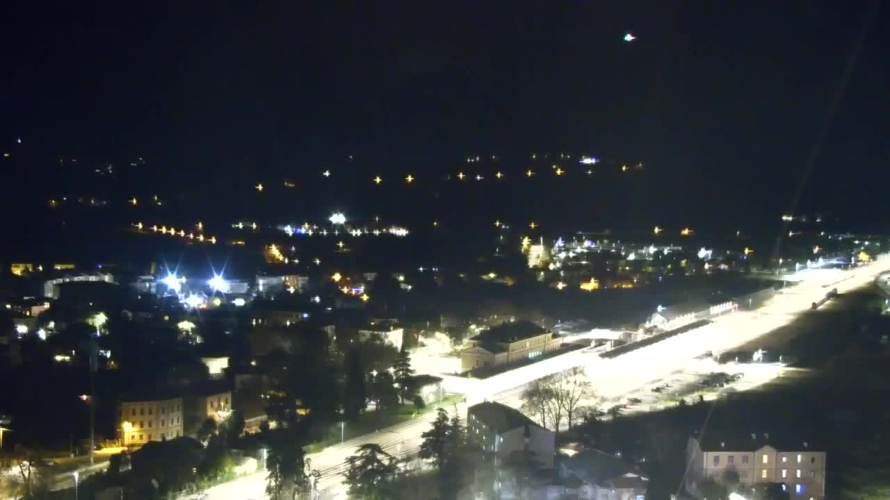 Nova Gorica i Gorica: Prekrasan Pogled iz Franjevačkog Samostana Kostanjevica