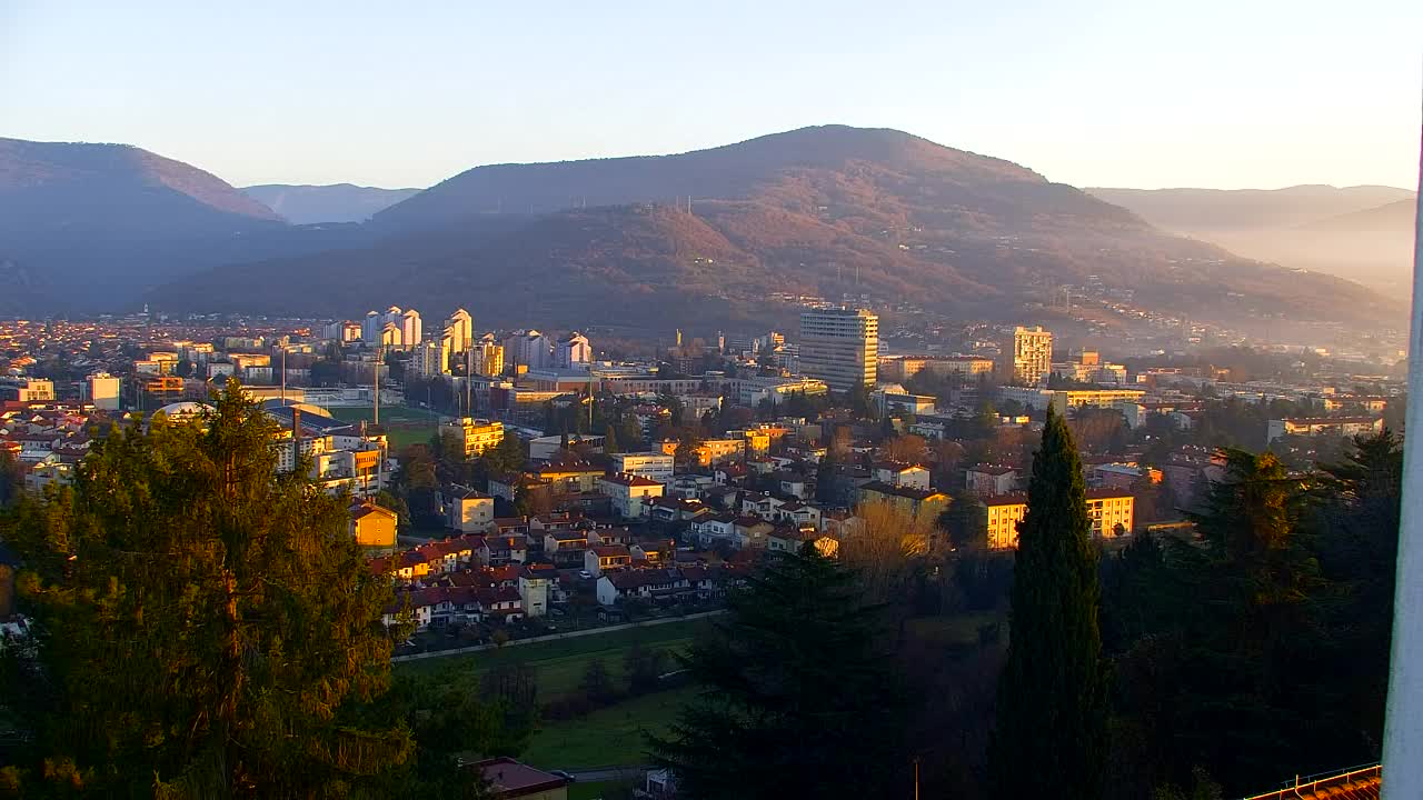 Nova Gorica et Gorizia : Vue Imprenable depuis le Monastère Franciscain de Kostanjevica