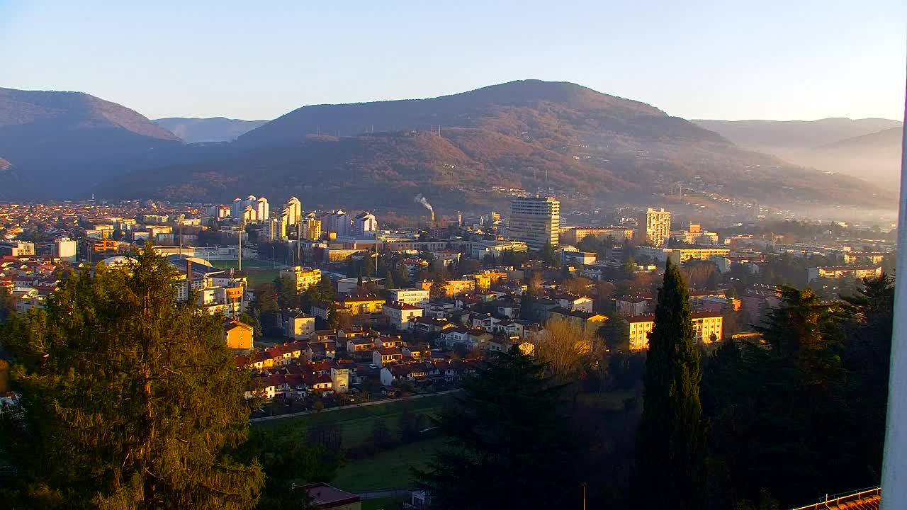 Nova Gorica et Gorizia : Vue Imprenable depuis le Monastère Franciscain de Kostanjevica