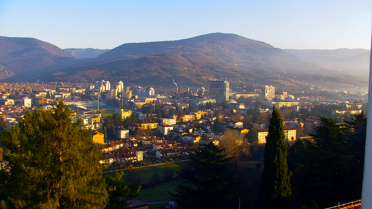 Nova Gorica et Gorizia : Vue Imprenable depuis le Monastère Franciscain de Kostanjevica