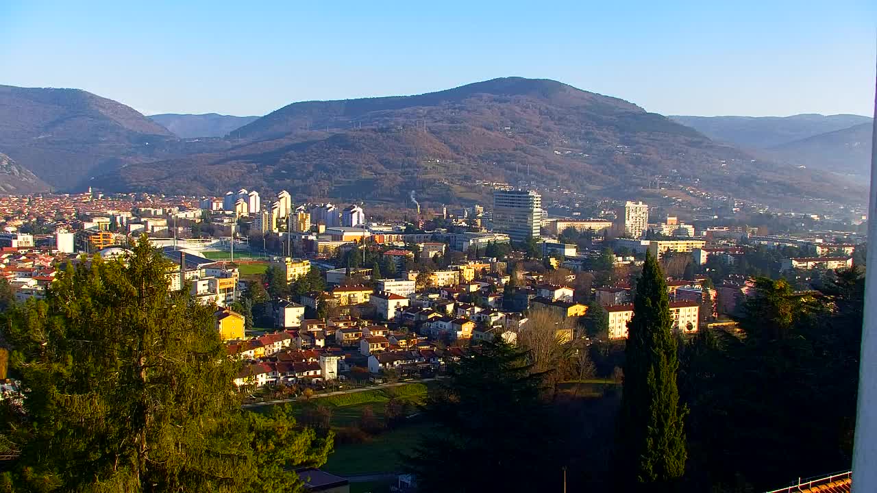 Nova Gorica et Gorizia : Vue Imprenable depuis le Monastère Franciscain de Kostanjevica