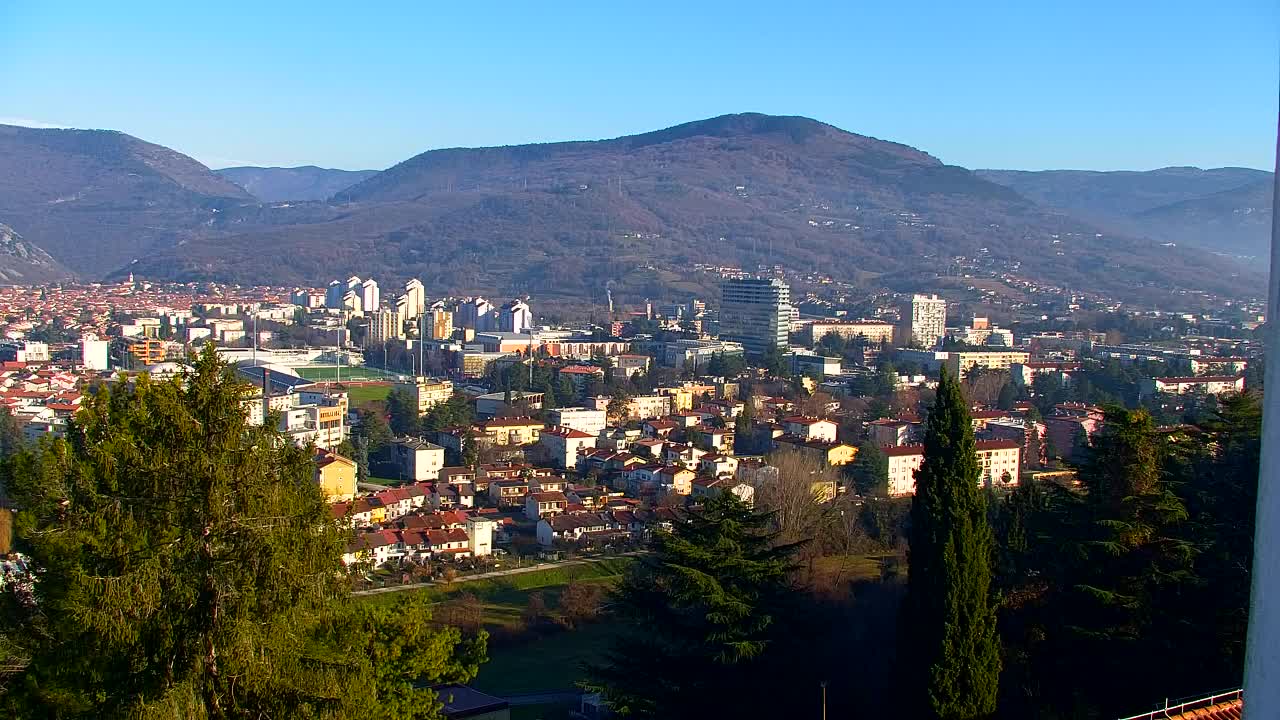 Nova Gorica in Gorica: Čudovit Razgled iz Frančiškanskega Samostana Kostanjevica