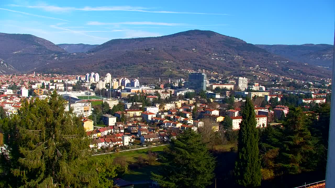 Nova Gorica i Gorica: Prekrasan Pogled iz Franjevačkog Samostana Kostanjevica