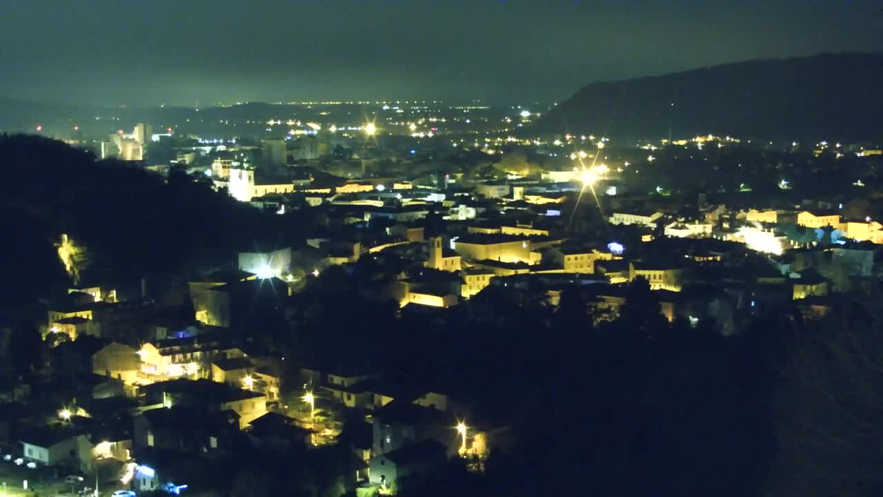 Nova Gorica in Gorica: Čudovit Razgled iz Frančiškanskega Samostana Kostanjevica