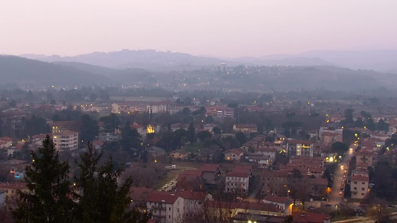 Nova Gorica et Gorizia : Vue Imprenable depuis le Monastère Franciscain de Kostanjevica
