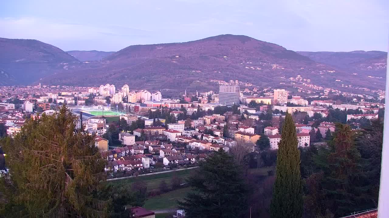 Nova Gorica in Gorica: Čudovit Razgled iz Frančiškanskega Samostana Kostanjevica