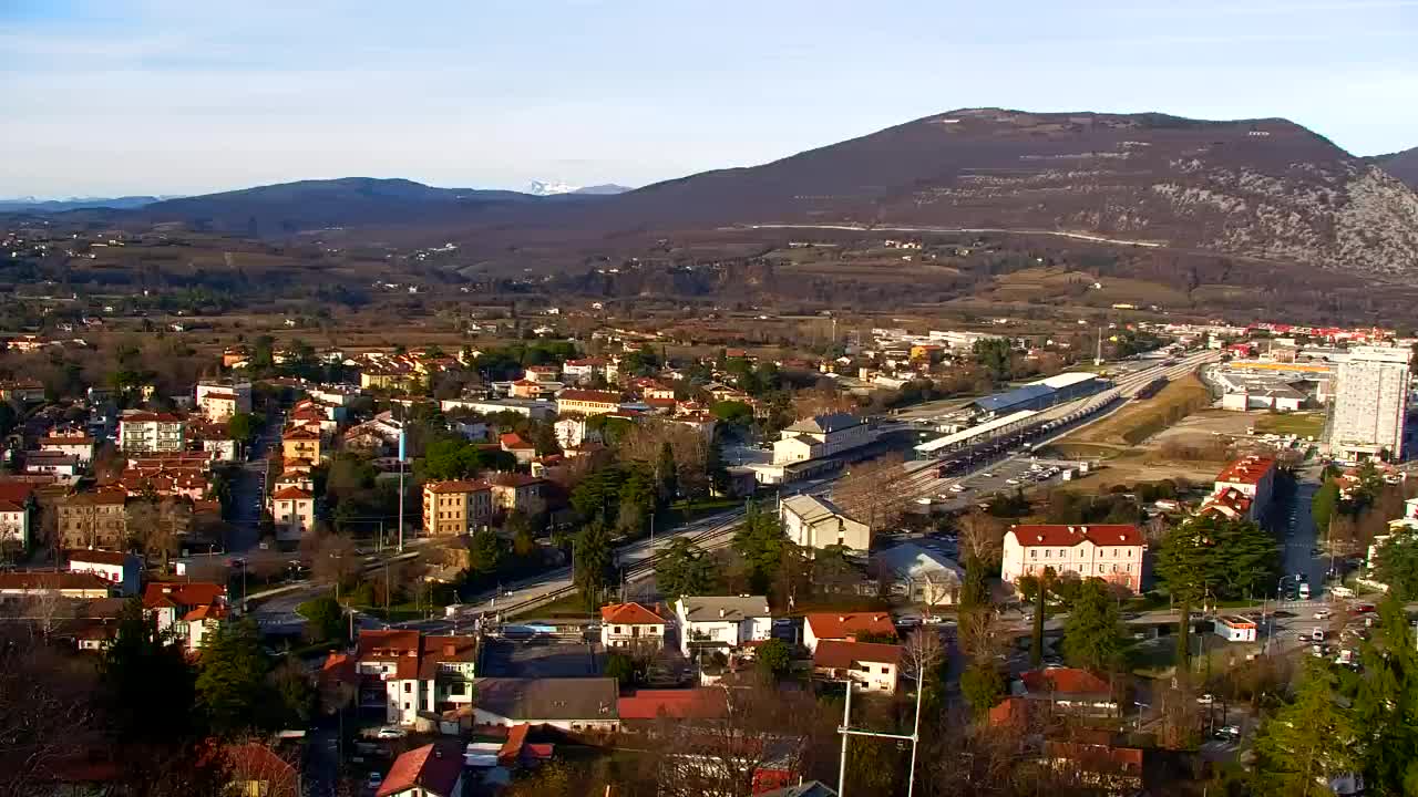 Nova Gorica in Gorica: Čudovit Razgled iz Frančiškanskega Samostana Kostanjevica