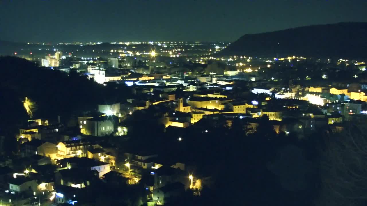 Nova Gorica in Gorica: Čudovit Razgled iz Frančiškanskega Samostana Kostanjevica