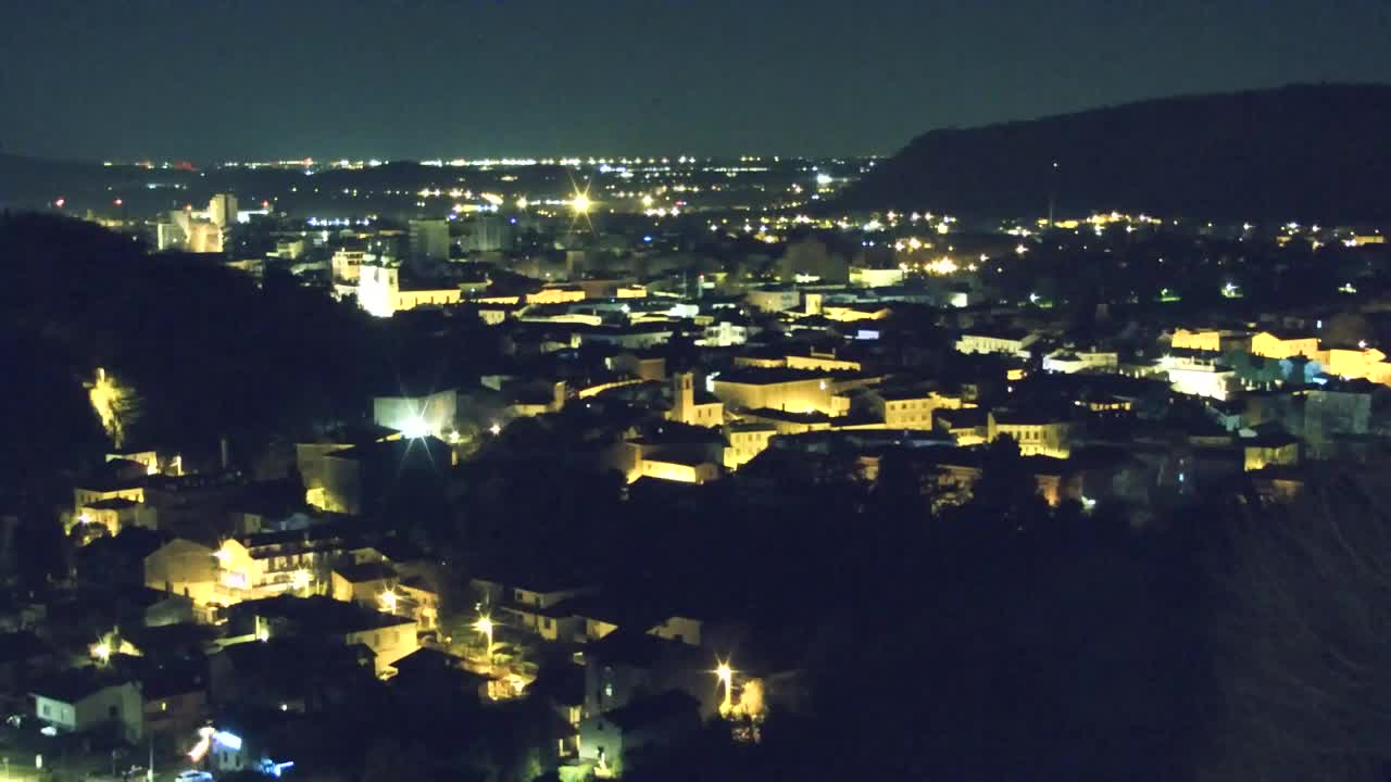 Nova Gorica i Gorica: Prekrasan Pogled iz Franjevačkog Samostana Kostanjevica