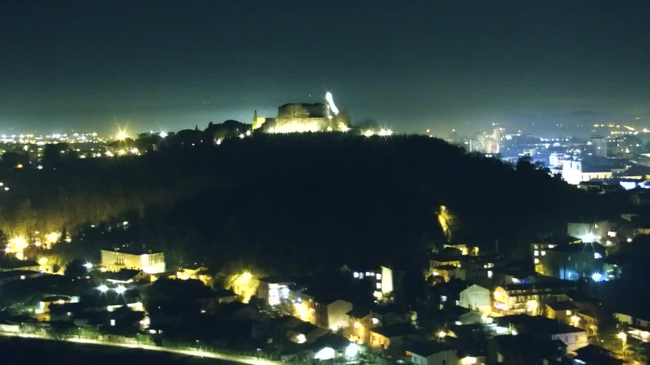 Nova Gorica in Gorica: Čudovit Razgled iz Frančiškanskega Samostana Kostanjevica