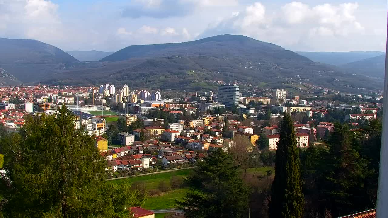 Nova Gorica et Gorizia : Vue Imprenable depuis le Monastère Franciscain de Kostanjevica
