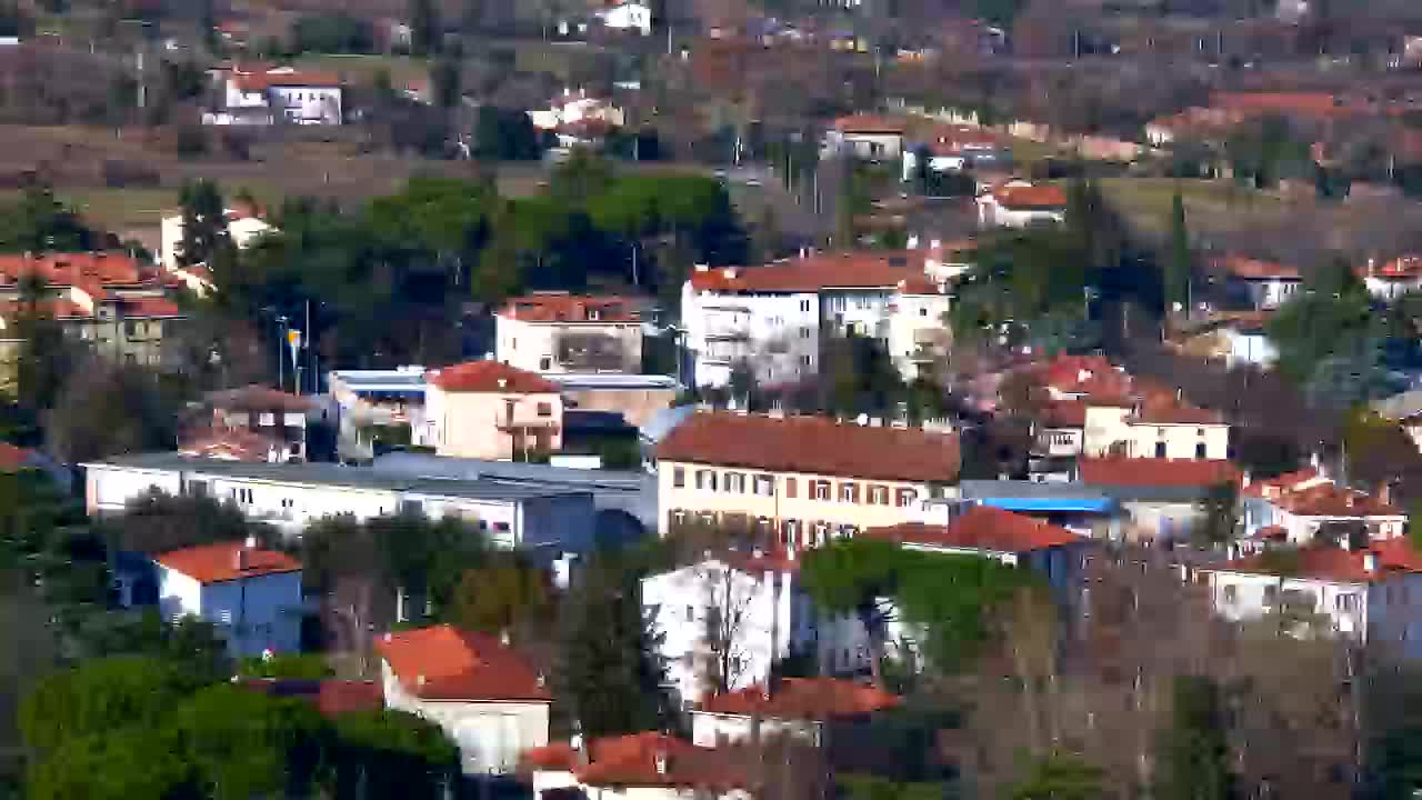 Nova Gorica i Gorica: Prekrasan Pogled iz Franjevačkog Samostana Kostanjevica