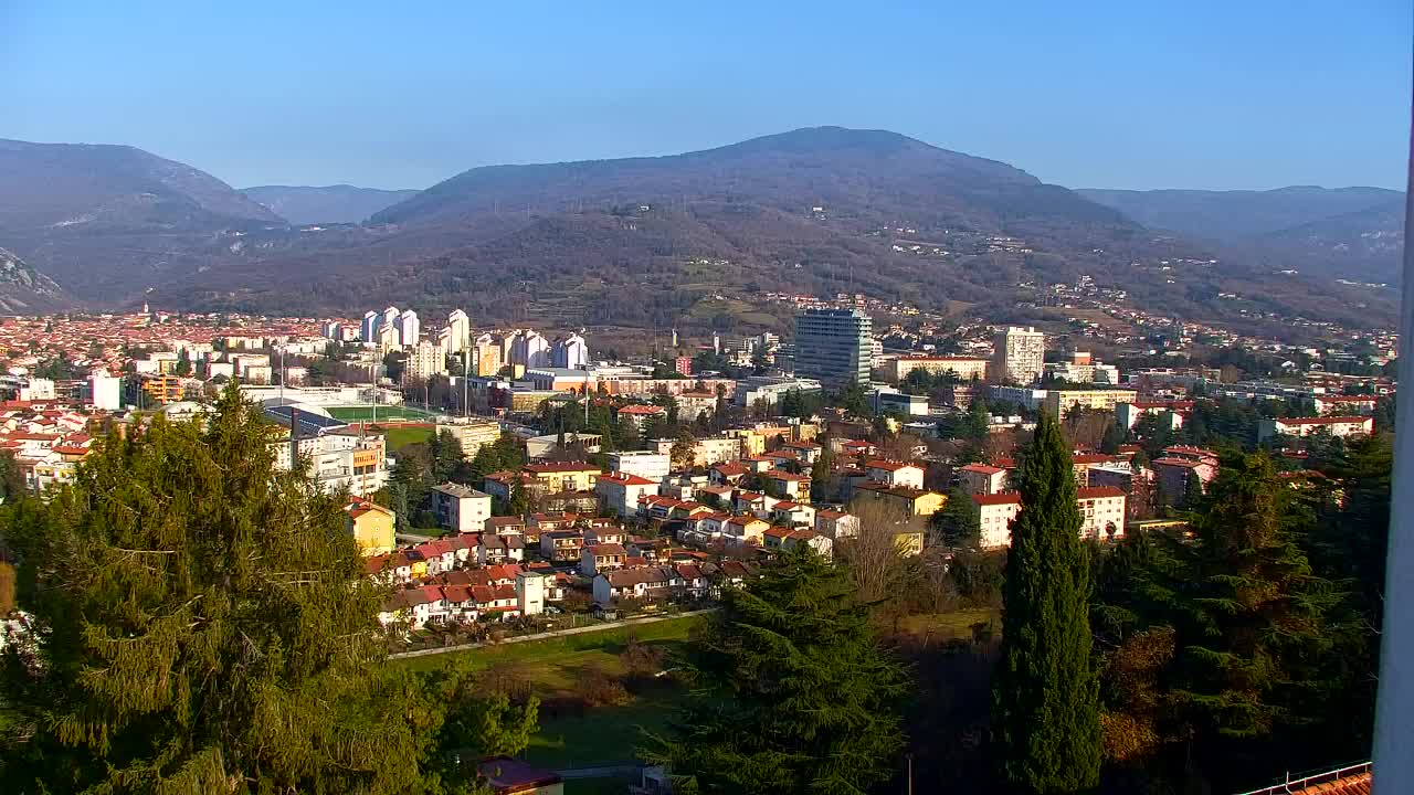 Nova Gorica i Gorica: Prekrasan Pogled iz Franjevačkog Samostana Kostanjevica