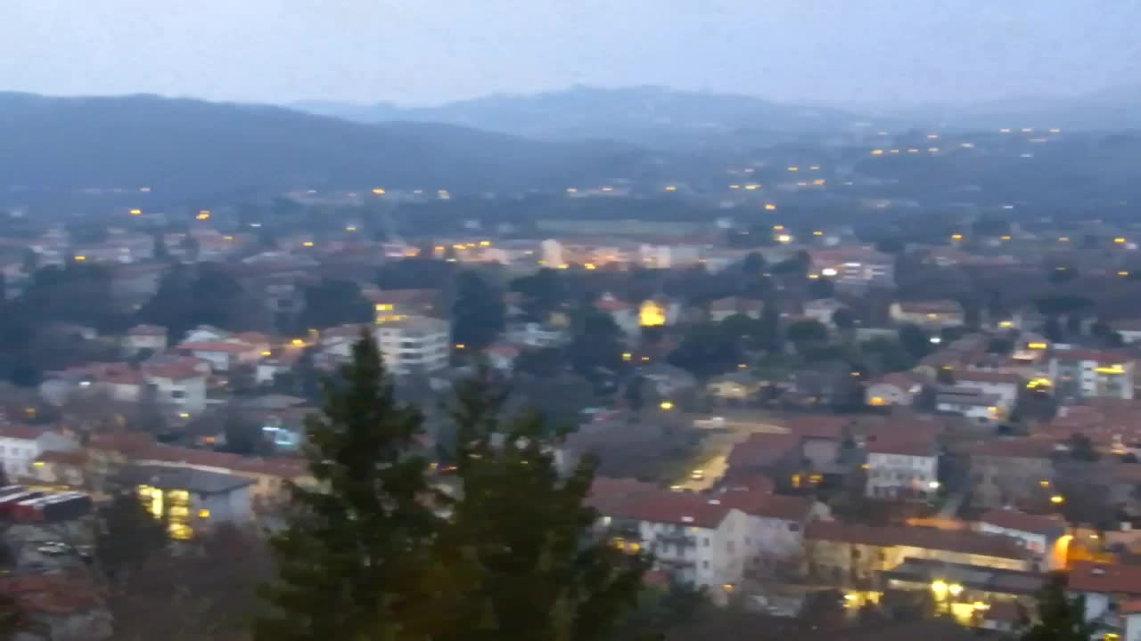 Nova Gorica et Gorizia : Vue Imprenable depuis le Monastère Franciscain de Kostanjevica