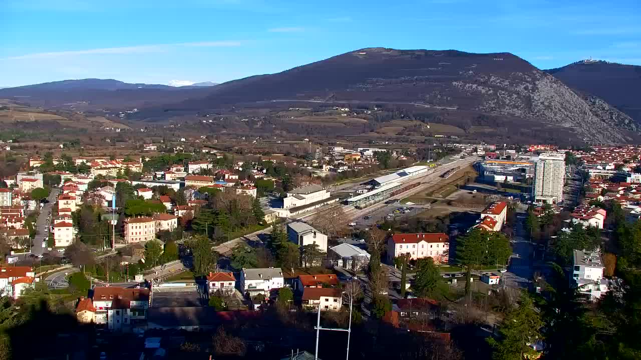 Nova Gorica i Gorica: Prekrasan Pogled iz Franjevačkog Samostana Kostanjevica