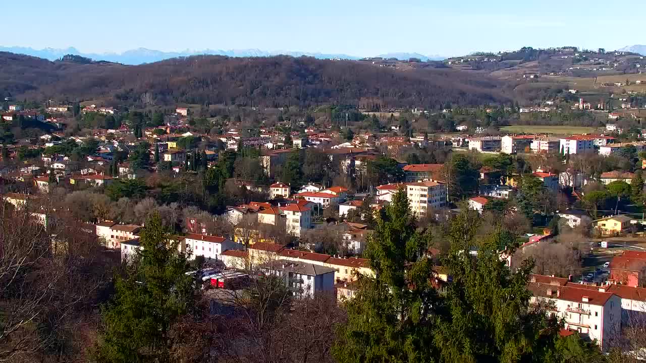 Nova Gorica et Gorizia : Vue Imprenable depuis le Monastère Franciscain de Kostanjevica