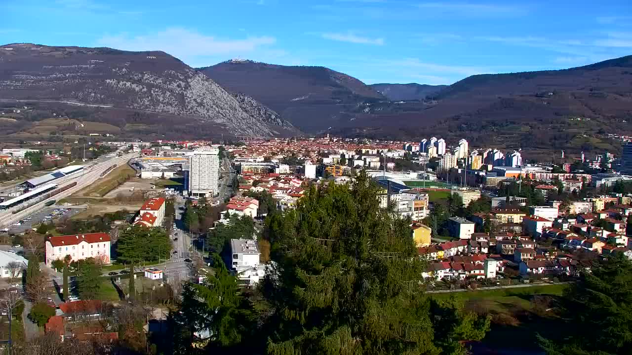 Nova Gorica i Gorica: Prekrasan Pogled iz Franjevačkog Samostana Kostanjevica