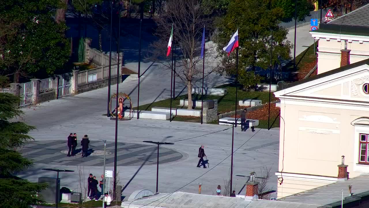 Nova Gorica i Gorica: Prekrasan Pogled iz Franjevačkog Samostana Kostanjevica