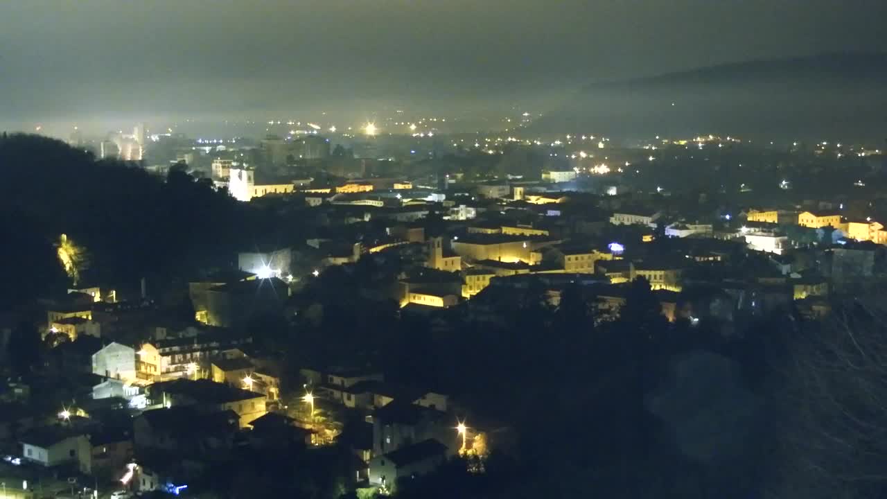 Nova Gorica i Gorica: Prekrasan Pogled iz Franjevačkog Samostana Kostanjevica