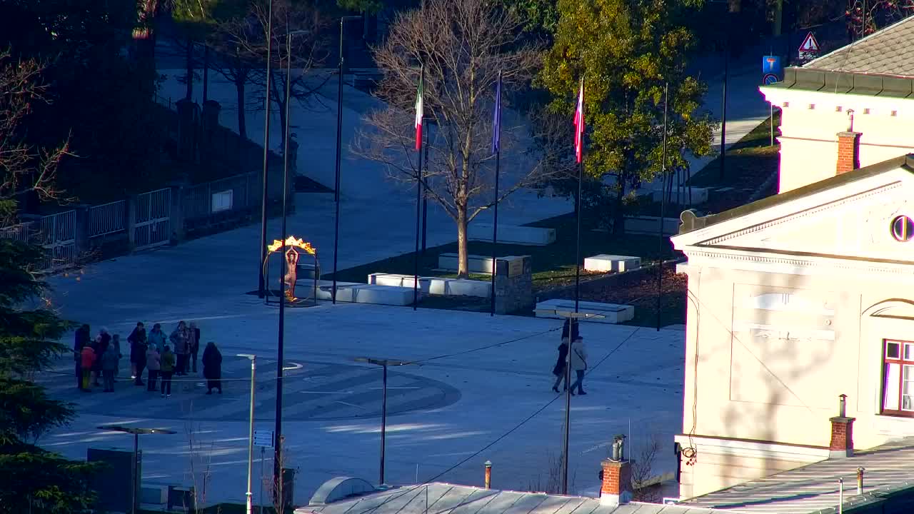 Nova Gorica et Gorizia : Vue Imprenable depuis le Monastère Franciscain de Kostanjevica