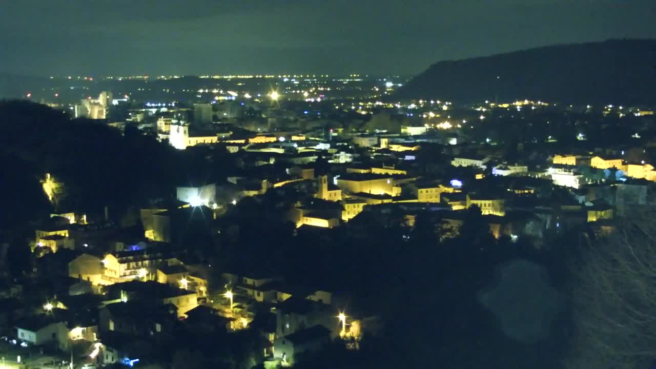 Nova Gorica i Gorica: Prekrasan Pogled iz Franjevačkog Samostana Kostanjevica