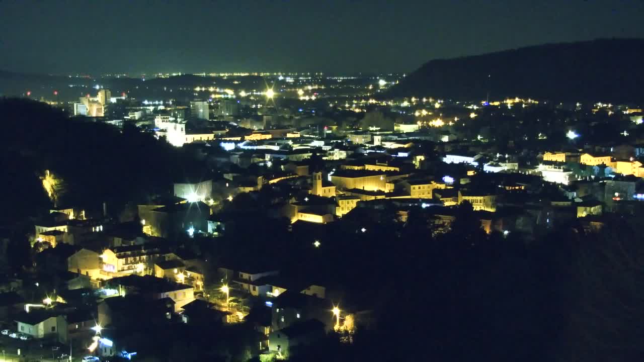 Nova Gorica i Gorica: Prekrasan Pogled iz Franjevačkog Samostana Kostanjevica