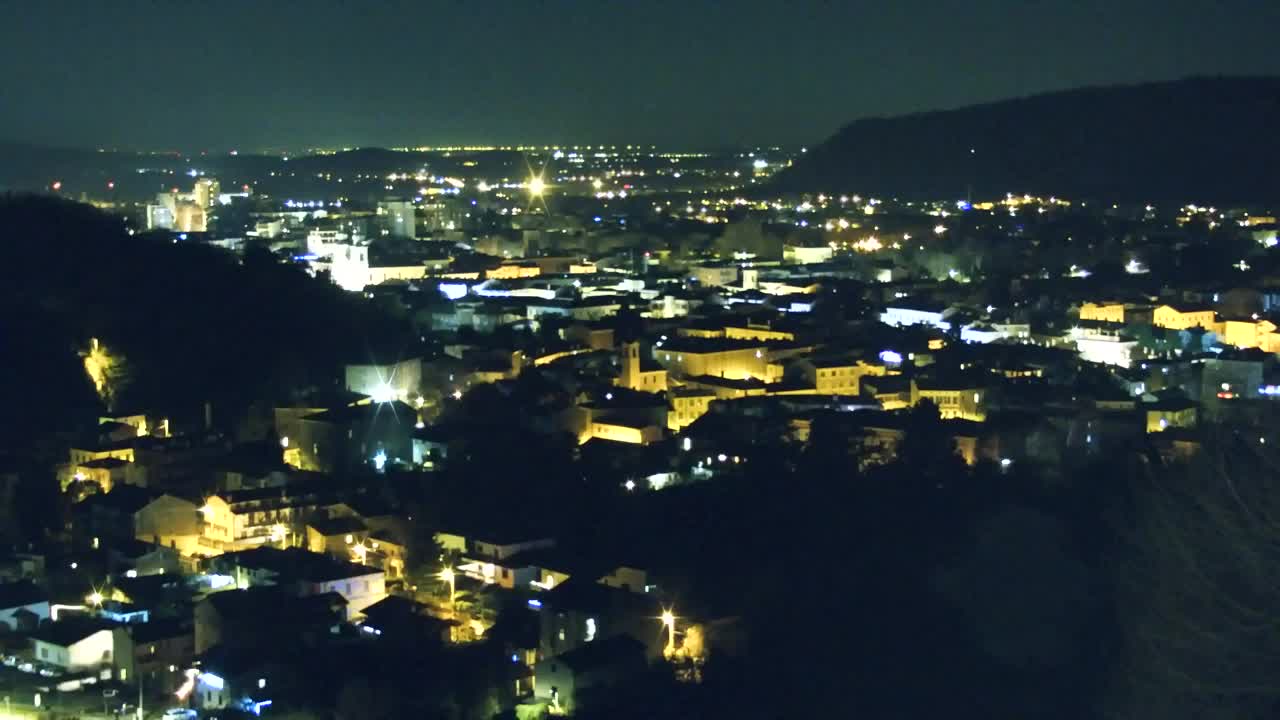 Nova Gorica in Gorica: Čudovit Razgled iz Frančiškanskega Samostana Kostanjevica