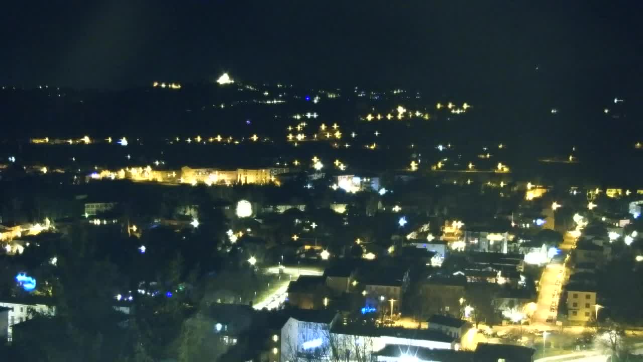 Nova Gorica y Gorizia: Impresionantes Vistas desde el Monasterio Franciscano de Kostanjevica