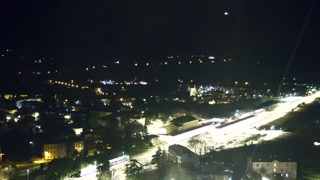 Nova Gorica i Gorica: Prekrasan Pogled iz Franjevačkog Samostana Kostanjevica