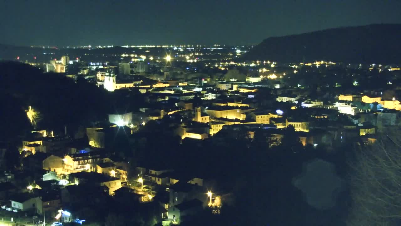 Nova Gorica i Gorica: Prekrasan Pogled iz Franjevačkog Samostana Kostanjevica