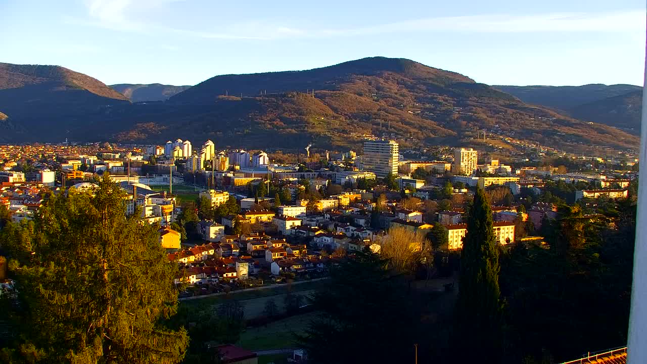 Nova Gorica et Gorizia : Vue Imprenable depuis le Monastère Franciscain de Kostanjevica