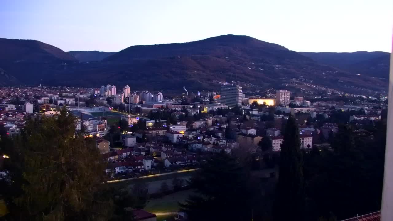 Nova Gorica et Gorizia : Vue Imprenable depuis le Monastère Franciscain de Kostanjevica