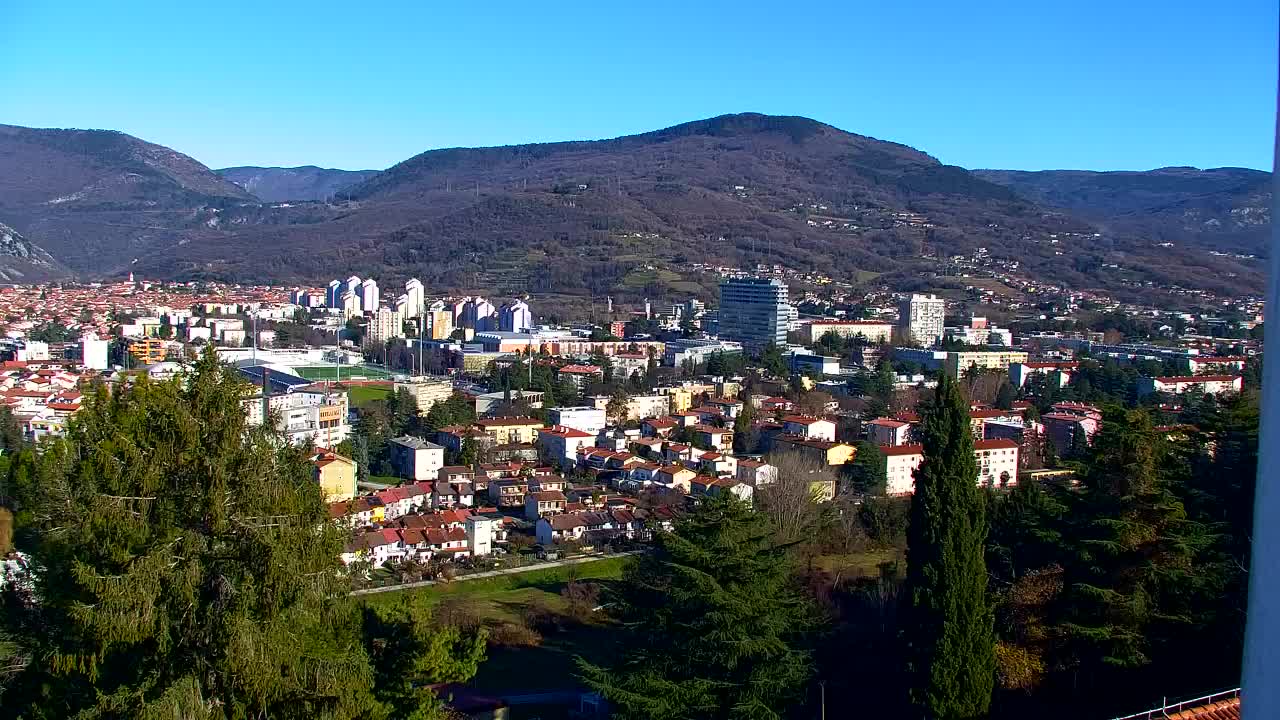 Nova Gorica i Gorica: Prekrasan Pogled iz Franjevačkog Samostana Kostanjevica