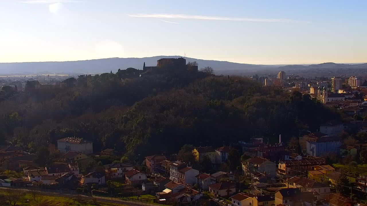 Nova Gorica und Görz: Atemberaubende Aussicht vom Franziskanerkloster Kostanjevica