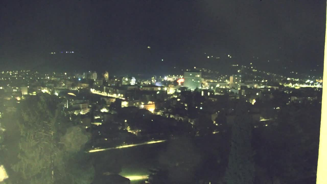 Nova Gorica i Gorica: Prekrasan Pogled iz Franjevačkog Samostana Kostanjevica