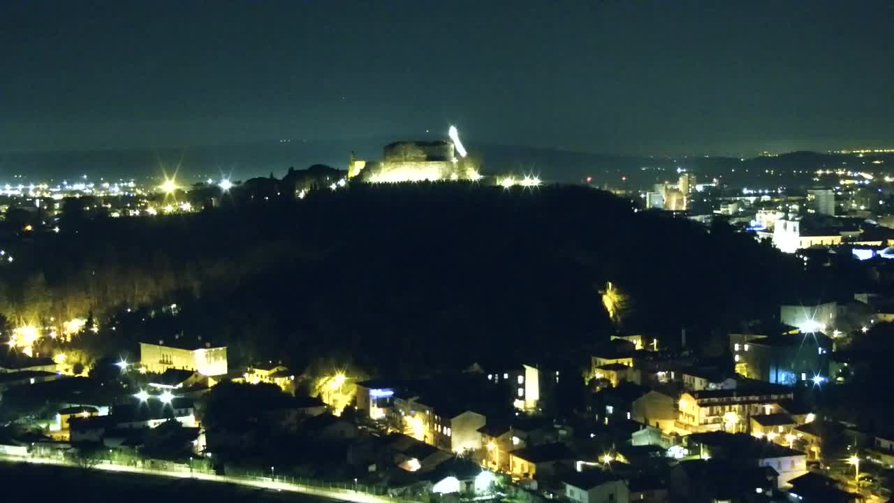 Nova Gorica i Gorica: Prekrasan Pogled iz Franjevačkog Samostana Kostanjevica