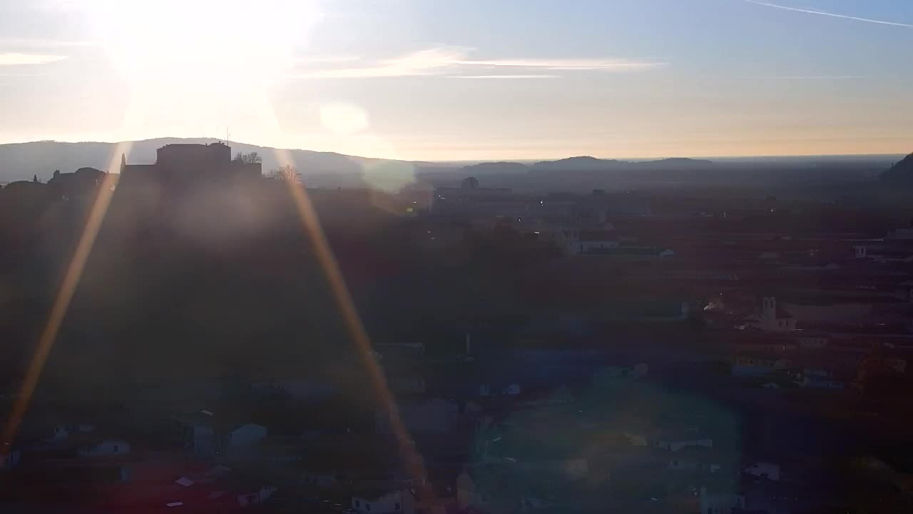 Nova Gorica et Gorizia : Vue Imprenable depuis le Monastère Franciscain de Kostanjevica