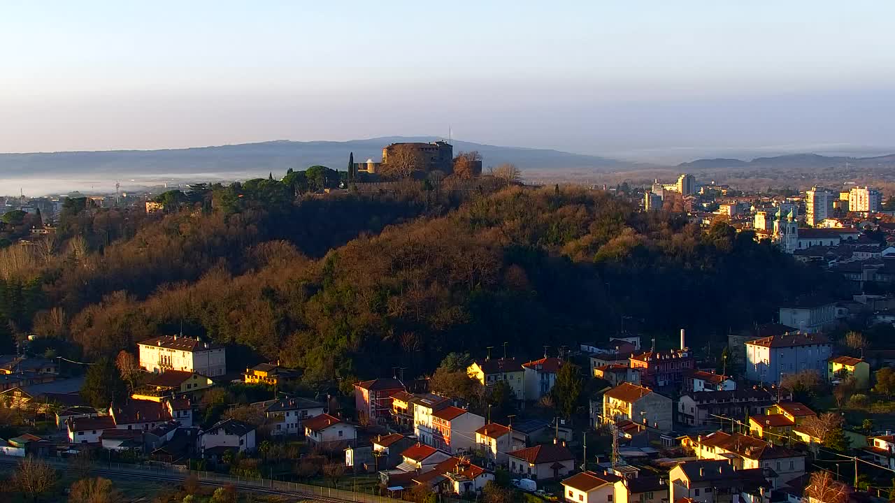 Nova Gorica et Gorizia : Vue Imprenable depuis le Monastère Franciscain de Kostanjevica