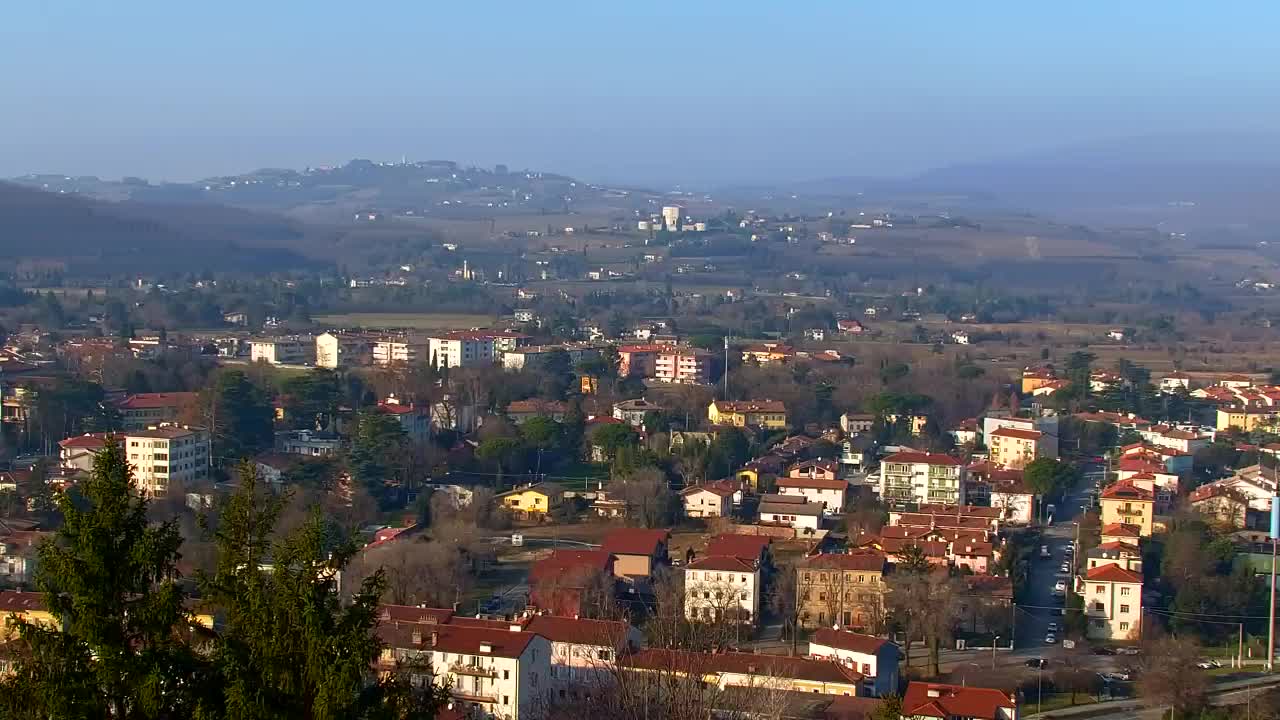 Nova Gorica in Gorica: Čudovit Razgled iz Frančiškanskega Samostana Kostanjevica